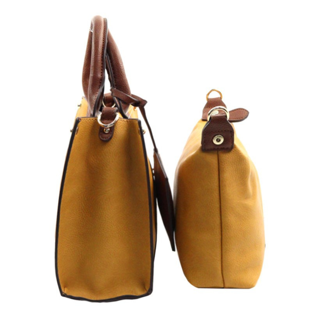 Cairo 3-in-1 Handbag Set – Stylish Tote & Pouch for Chic Women