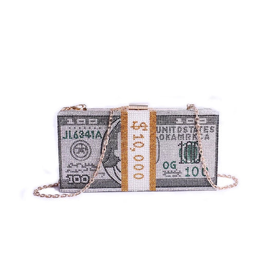 Silver Money Bag