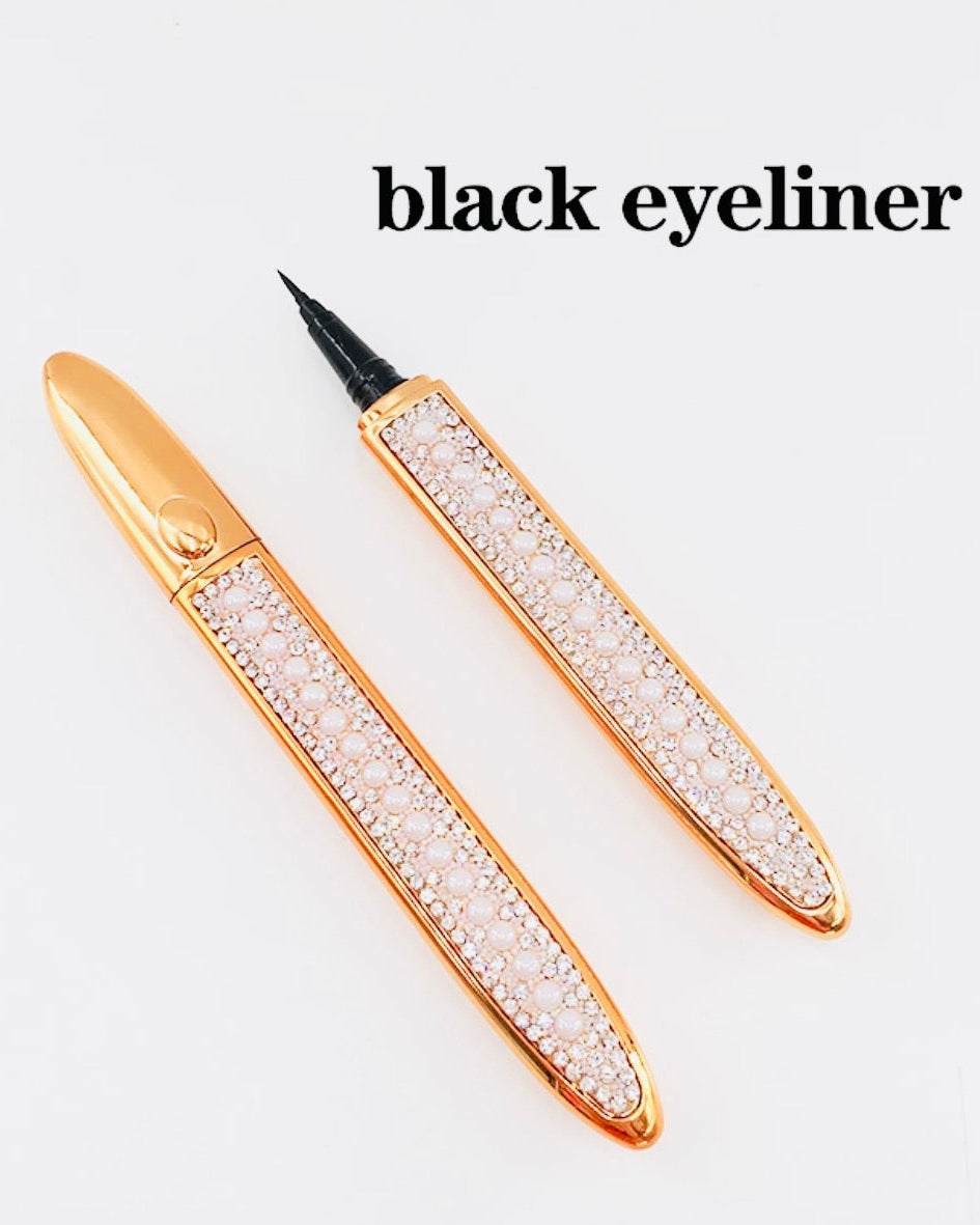long lasting Waterproof eyeliner 2-in-1 eyeliner lash glue