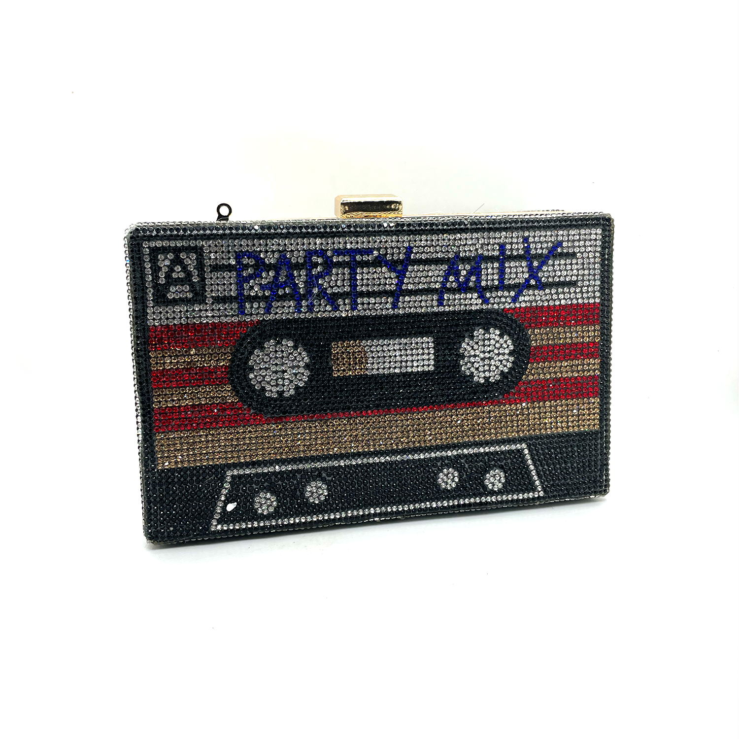bedazzled trendy fashion purse 